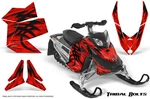 Ski-doo Rev Xp Snowmobile Sled Creatorx Graphics Kit Wrap Tribal Bolts Red. Fixed Price $299.95.