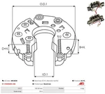 For Car Starter ARC4030 Rectifier, Alternator. Fixed Price $29.23.