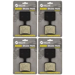 Niche Brake Pad Set For Arctic Cat Xf 6000 Zr 8000 9000 Rear Organic 4 Pack. Fixed Price $21.95.