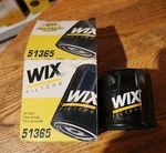 Wix Engine Oil Filter 51365 Ford Honda Mazda Mercury Nissan Polaris Renault. Fixed Price $9.95.