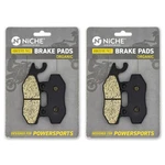 Niche Brake Pad Set For Yamaha TTR230 Kawasaki KLR650 Rear Organic Pack. Fixed Price $18.91.