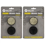 Niche Brake Pad Set For Yamaha Exciter Ii Le St Sx Phazer Ss Front Rear Organic. Fixed Price $18.87.