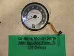 2001 Ski Doo Formula Deluxe 500 Zx Chassis Tachometer Gauge Rpm. Fixed Price $28.00.