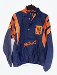 Detroit Tiger Half Zip Pull Over Starter Jacket Size M. Fixed Price $300.00.