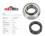 Parts Unlimited Skidoo Arctic Cat Polaris 1" Radiused Bearing Kit RA100NPPB. Fixed Price $17.95.