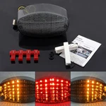 Taillight Integrated Turn Signals Fit YZF600R Yamaha Vstar 650 1100 Custom Smoke. Fixed Price $73.99.