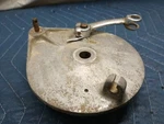 1977 Kawasaki KE175 Rear Back Brake Drum Assembly. Fixed Price $59.99.