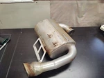 08-09 Polaris Rmk Assault Iq Dragon Switchback Slp Muffler Can Pipe 090-289-912. Fixed Price $175.00.