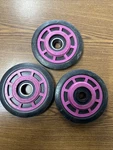 Wheel, Idler, 5.25" Plum Pizzazz Polaris Sno Trail. Fixed Price $35.00.