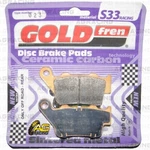 Goldfren S33 Ceramic Carbon Rear Left Brake Pads For Bmw 800 Sport 2015-2017. Fixed Price $20.14.