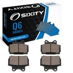 Front Organic Brake Pads 1986 Yamaha SRX600 Set Full Kit Sc Complete Qb. Fixed Price $15.36.