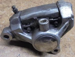 1985 Yamaha Maxim Left Front Disk Brake Caliper Wheel. Fixed Price $59.75.