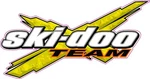 Team Ski-doo Decal Large 36" X 19". Fixed Price $39.95.