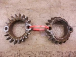 1973 Honda CB350G Super Sport H1214-1+ Exhaust Header Mount Flanges Clamps. Fixed Price $31.75.