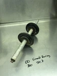 94 95 96-99 Ski-doo Formula 3 Mach 1 Gt Mxz Upper Track Idler Wheel Axle Shaft. Fixed Price $122.19.