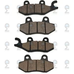Front Brake Pads For Can-am Commander 800R Xt Efi 2012-2013. Fixed Price $15.48.