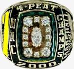 2000 Marshall Thundering Herd Mac & Motor City Bowl Championship. Fixed Price $1500.00.