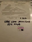 Jlo-cuyuna Top End Gasket Set L295 L300 712016 Nos Vintage F/c 30MM Crank. Fixed Price $14.95.