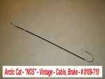 Brake Cable # 0109-710 Nos Arctic Cat Vintage Oem '76 Cross Country. Fixed Price $48.00.