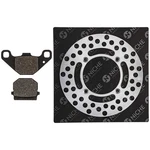 Niche Rear Right Brake Rotor Pad Kit For Suzuki RM85 69100-02822 Semi Metallic. Fixed Price $29.95.