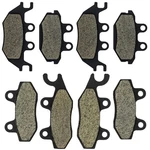 Niche Brake Pad Set For Kawasaki Mule Pro Fxt Fxr Dxt Organic. Fixed Price $29.95.