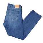 Levis 501 Jeans Mens 40X33 Blue Denim Button Fly Straight Leg Stretch Classic. Fixed Price $28.99.