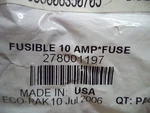 Brp Ski-doo Can-am Sea-doo Oem New 10 Amp Fuse 278001197 Qty Of #7955. Fixed Price $15.99.