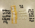 Cam Slider Shoes (5 Styles) Approx 70 Pieces Selling As Lot Llp. Fixed Price $25.00.