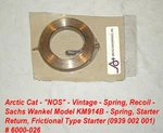 Arctic Cat Recoil Starter Spring, Frictional Type Sachs # 6000-026 KM914B. Fixed Price $69.00.