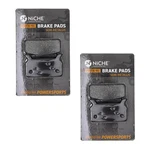 Niche Brake Pad Set For Polaris 800 Trail Indy 500 Rear Semi-metallic 2 Pack. Fixed Price $23.95.