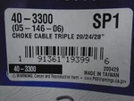 New Spi Universal Choke For Mikuni Round Slide Carbs Triple Cables. Fixed Price $39.97.