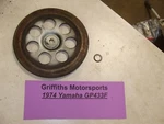 1974 Yamaha GP433F Brake Disc Rotor Oem. Fixed Price $98.00.