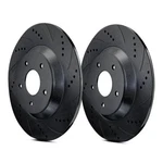 For Kia Rondo 07-10 Atl Autosports Drilled & Slotted Rear Brake Rotors. Fixed Price $193.45.