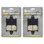 Niche Brake Pad Set For Yamaha Venture 600 Vmax 500 700 Rear Organic 2 Pack. Fixed Price $12.95.