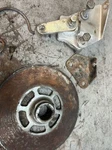 John Deere Snowmobile 340 Trailfire Braking Assembly (no Shoes). Fixed Price $25.00.