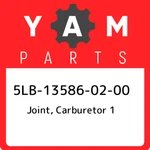 5LB-13586-02-00 Yamaha Joint, Carburetor 5LB135860200, New Genuine Oem Part. Fixed Price $68.66.
