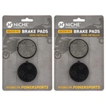 Niche Brake Pad Set For Yamaha Venture Xl Phazer Ii VK540 Semi-metallic 2 Pack. Fixed Price $13.95.