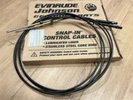 Pair Of Oem Johnson Evinrude Omc 173110 Control Cables - Throttle/shift. Fixed Price $68.95.
