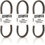 Ski-doo Snowmobile Cvt Carbon Fiber Drive Belt 3-PACK 417300197 417300127. Fixed Price $207.00.