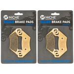 Niche Brake Pad Set For Arctic Cat 1436-420 1436-811 Front Rear Ceramic Pack. Fixed Price $23.95.