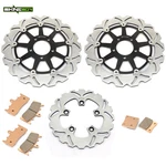 For Suzuki Front Rear Brake Rotors Discs And Pads GSXR750 96-99 TL1000R 98-03. Fixed Price $170.91.