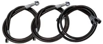 Powermadd Extended Brake Lines - 44IN. Motorcycle Street Bike Snowmobile 45615. Fixed Price $45.00.