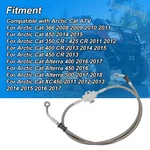 Front Braided Brake Hose Line For Arctic Cat Atv Alterra 500 2017-2018 Us Stock. Fixed Price $49.67.