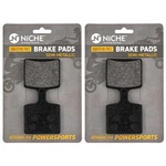 Niche Brake Pad Set Arctic Cat Xf 6000 Zr 8000 9000 Rear Semi-metallic 2 Pack. Fixed Price $19.64.
