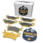 Polaris Sportsman 400, 450, 500, 600, 700, 800 2002-2009 Ceramic Brake Pad Set. Fixed Price $24.79.