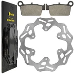 Rear Brake Disc Rotor W / Pad Fits Yamaha YZ125 YZ250 YZ450F 2003 - 2025. Fixed Price $35.00.