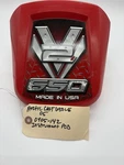 2005 Arctic Cat 650 V2 Instrument Pod 0405-142 Red Speedometer Gauge Housing. Fixed Price $40.00.