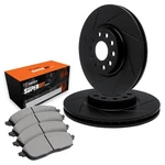 R1 Concepts Slotted Brake Kit W Super Duty Pads. Fixed Price $405.82.