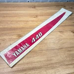 Yamaha Oem Nos Right Hood Graphic Sticker / 8E8-77114-00-00 EX440 Snowmobile. Fixed Price $50.00.
