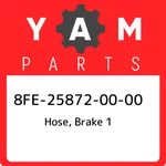 8FE-25872-00-00 Yamaha Hose, Brake 1 8FE258720000, New Genuine Oem Part. Fixed Price $114.97.